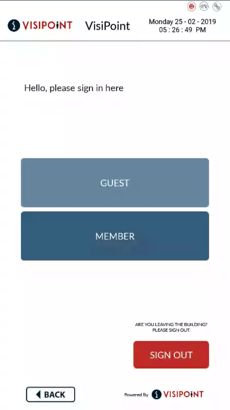 VisiPoint-Membership-Home-Screen VisiPoint Membership Management