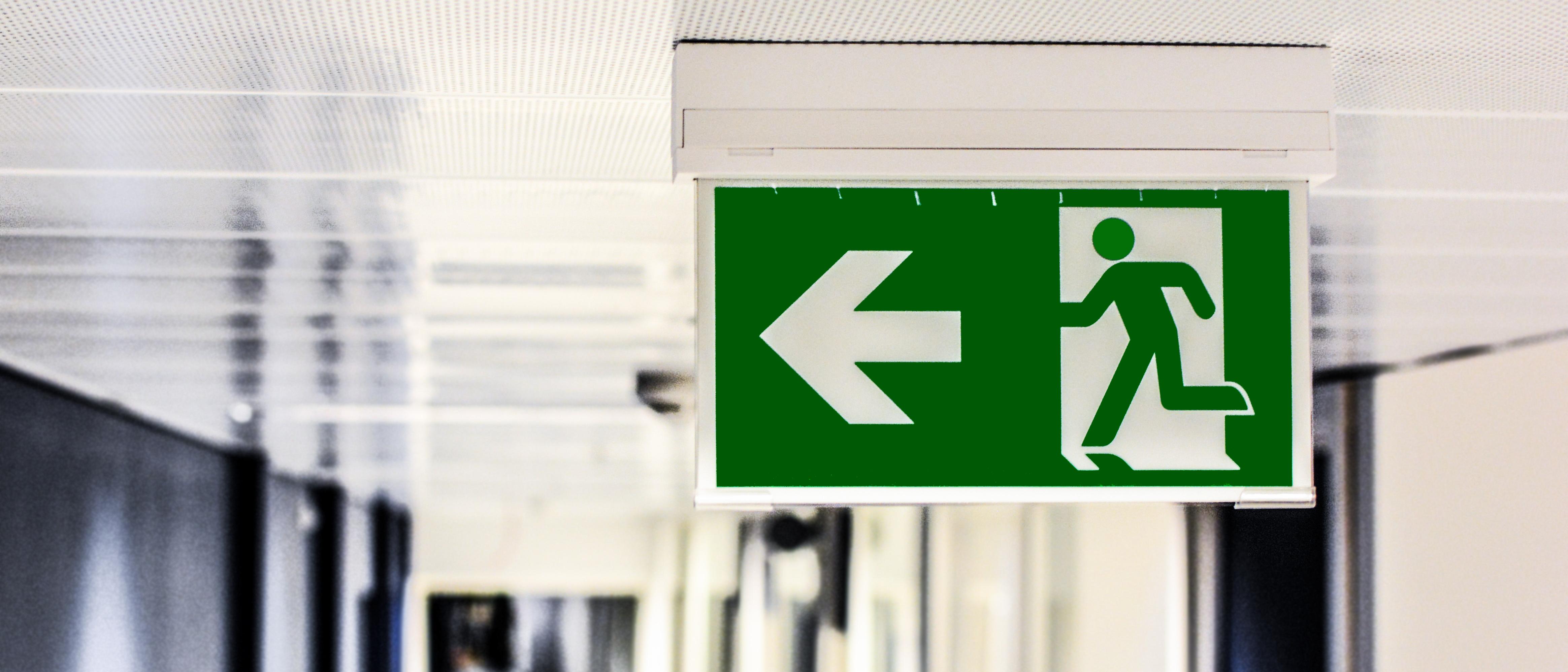 Your Fire Assembly point is emergency evacuation Safety sign 