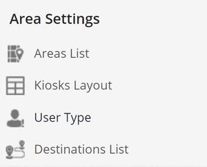 VisiPoint Area Settings