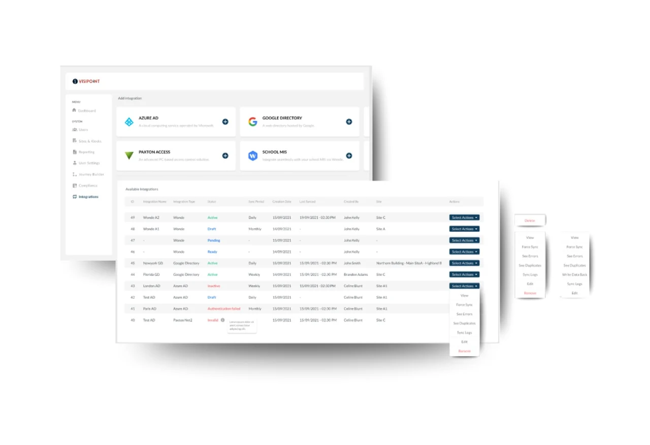 Integrations