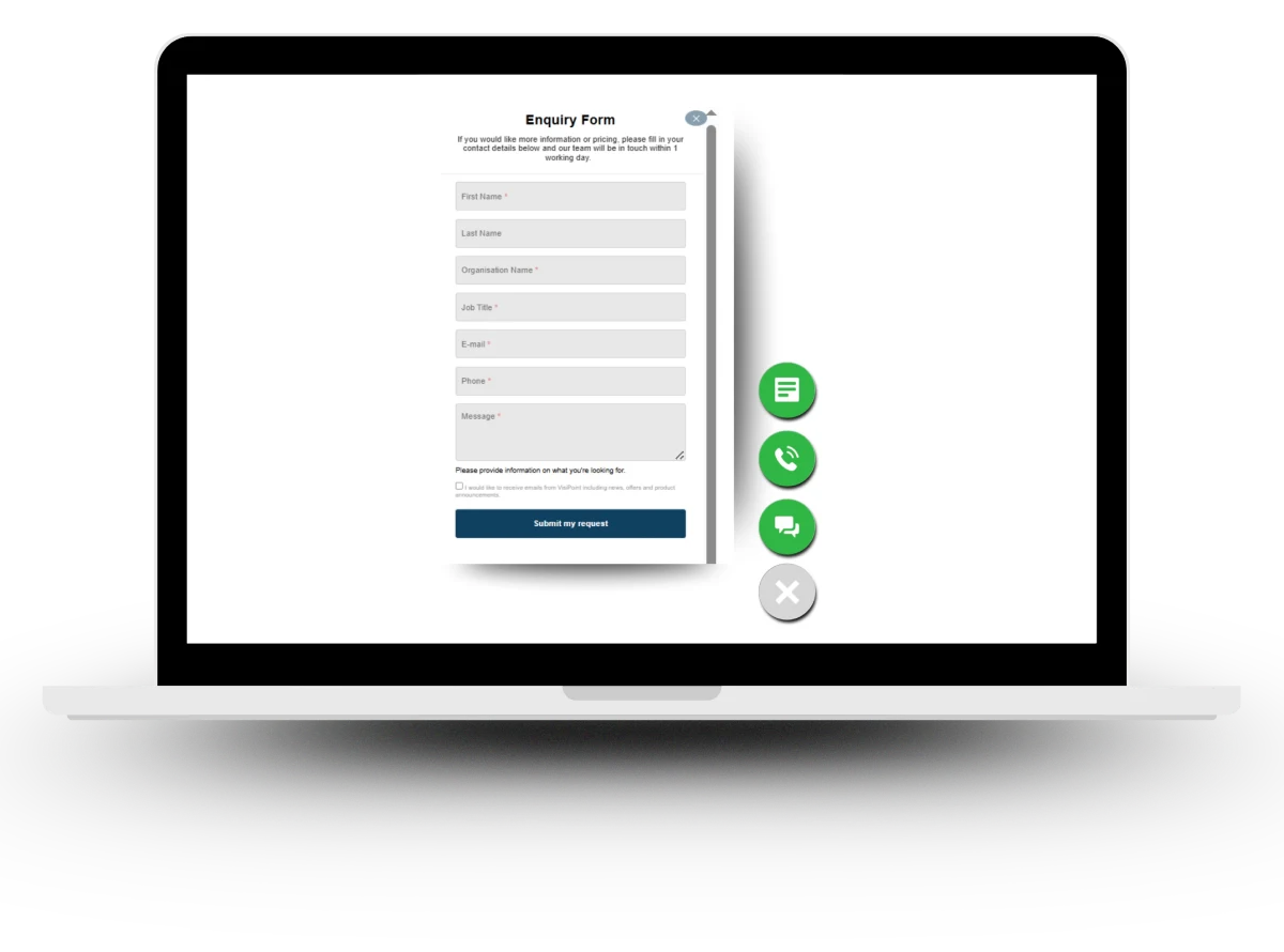 Phone, Email & Live chat Support